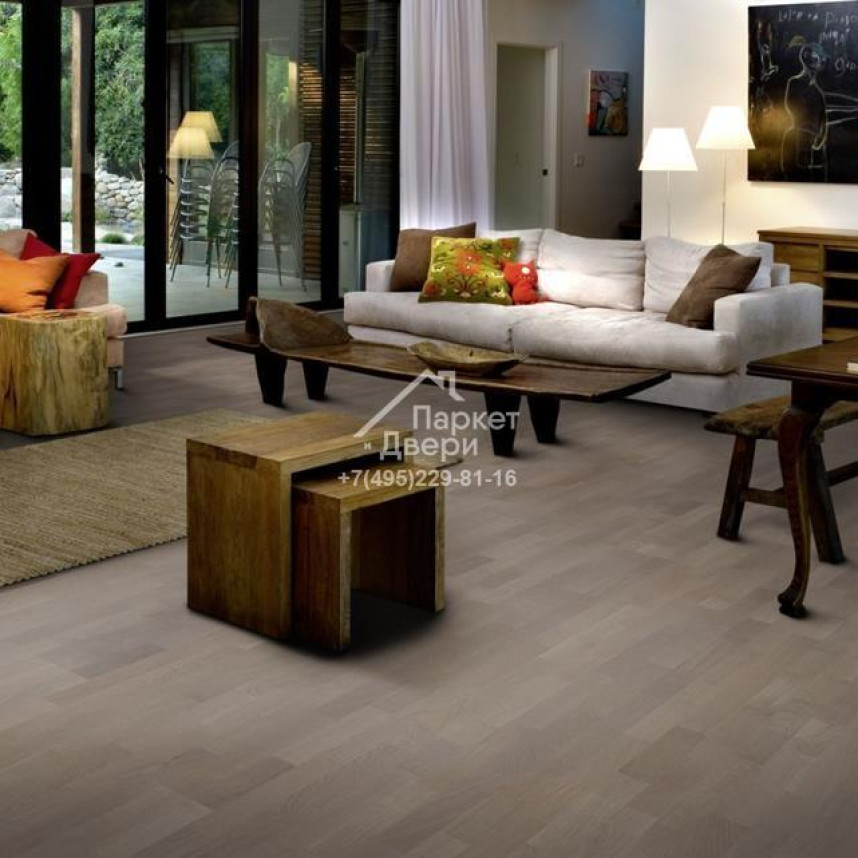 Паркетная доска Kahrs GROUND Oak Clay 2266x188x13-1