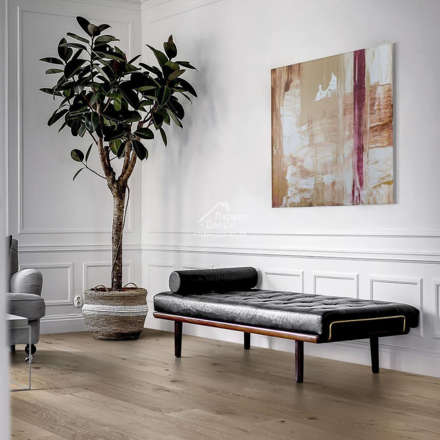 Паркетная доска Kahrs BEYOND RETRO  1s Oak Frozen Hazelnut Plank 2000x187x15-2