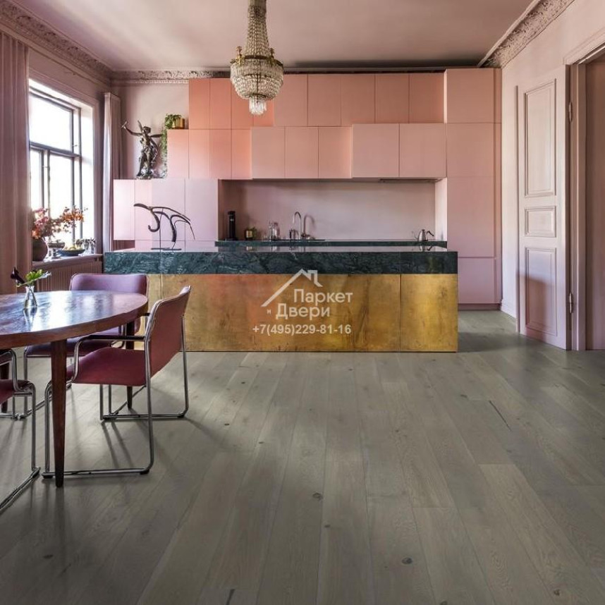 Паркетная доска Kahrs BEYOND RETRO  1s Oak Pearl Grey Plank 2000x187x15-1
