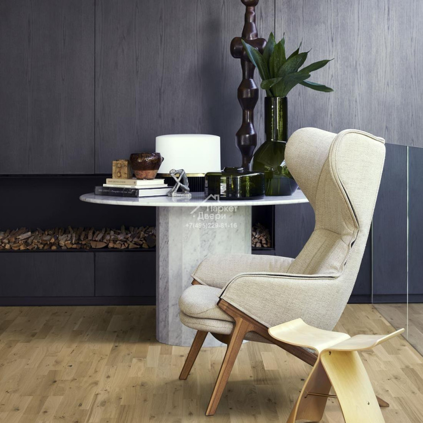 Паркетная доска Kahrs BEYOND RETRO  3s Oak Urban Brown Plank 2421x200x15-1