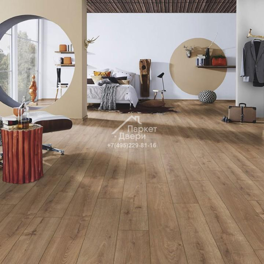 Ламинат Kronospan Atlantic WR 4V 832 Дуб Хиллсайд K327 1285x192x8-2