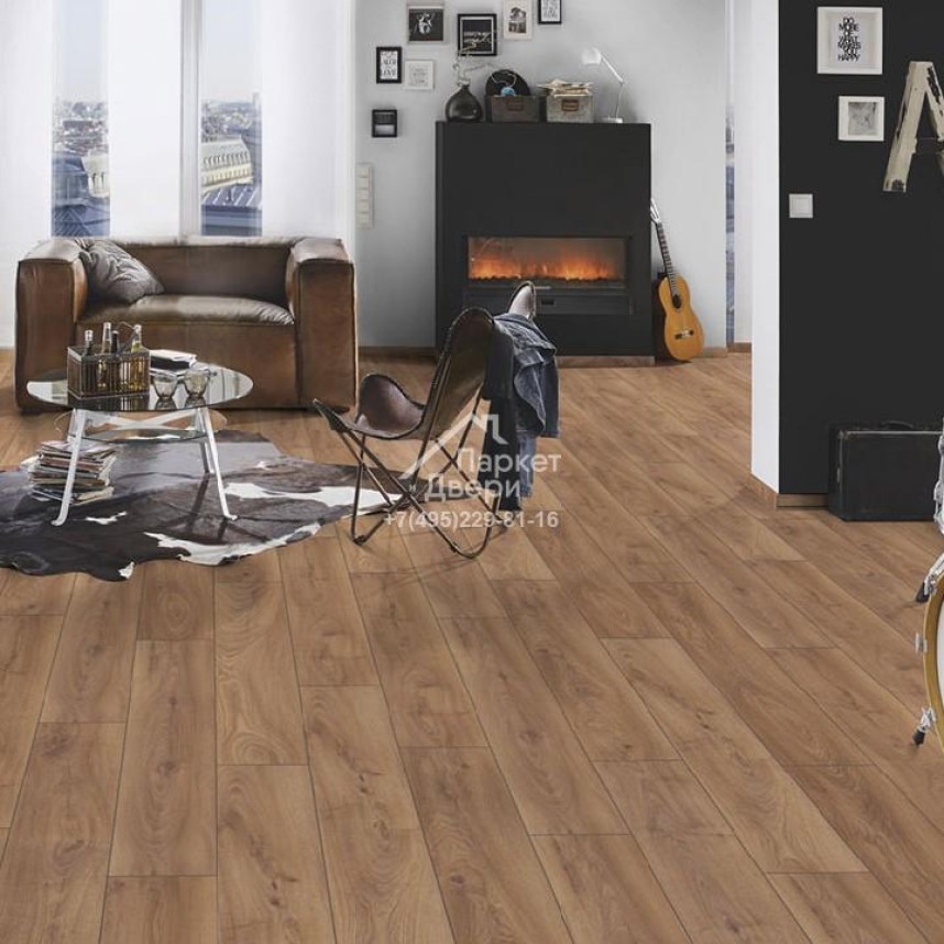 Ламинат Kronospan Atlantic WR 4V 832 Дуб Файрбрэнд K450 1285x192x8-3