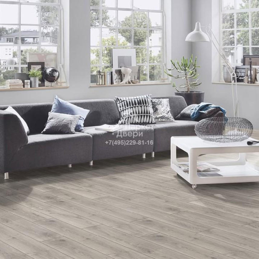 Ламинат Kronospan Atlantic WR 4V 832 Дуб Сильвердейл K451 1285x192x8-1