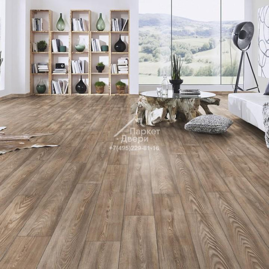 Ламинат Kronospan Atlantic WR 4V 832 Каштан Хэритейдж Урбан K481 1285x192x8-3