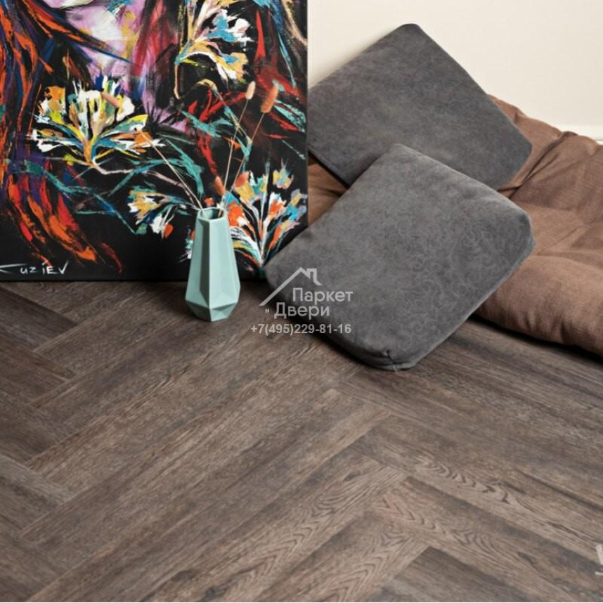 Виниловый пол VINILAM Parquet Herringbone Донателло 720х120х6,5 IS11211-5