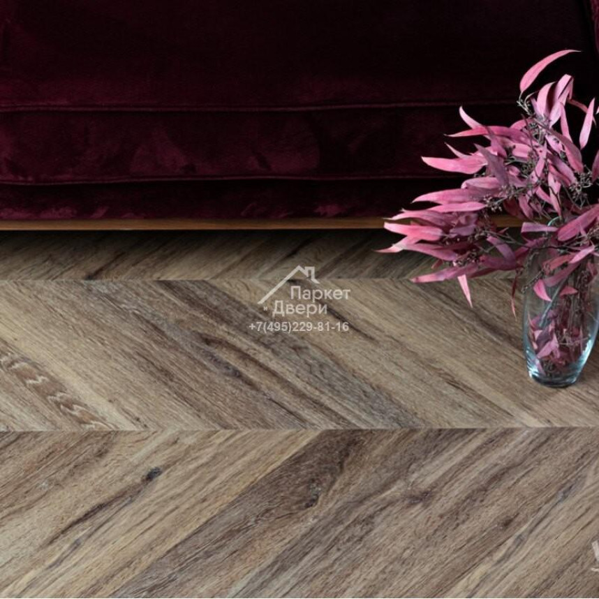 Виниловый пол VINILAM Parquet CHEVRON Лувр 1293х305х8,5 I107516 -3