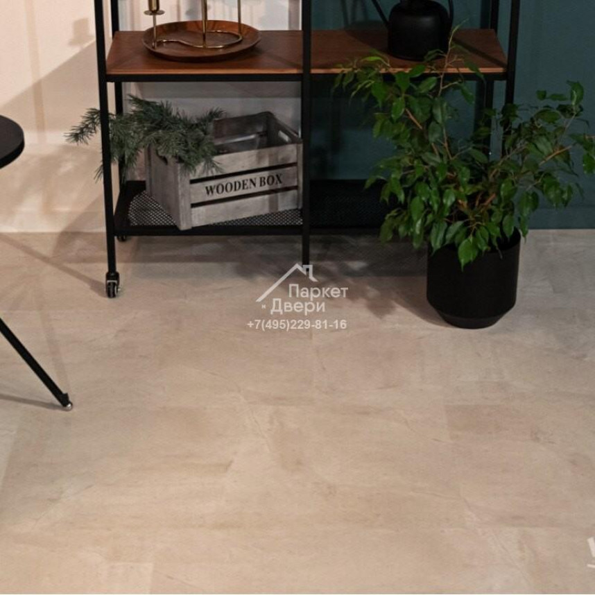 Виниловый пол VINILAM CERAMO VINILAM Stone Бетон Белый  71615 940х470х6-3