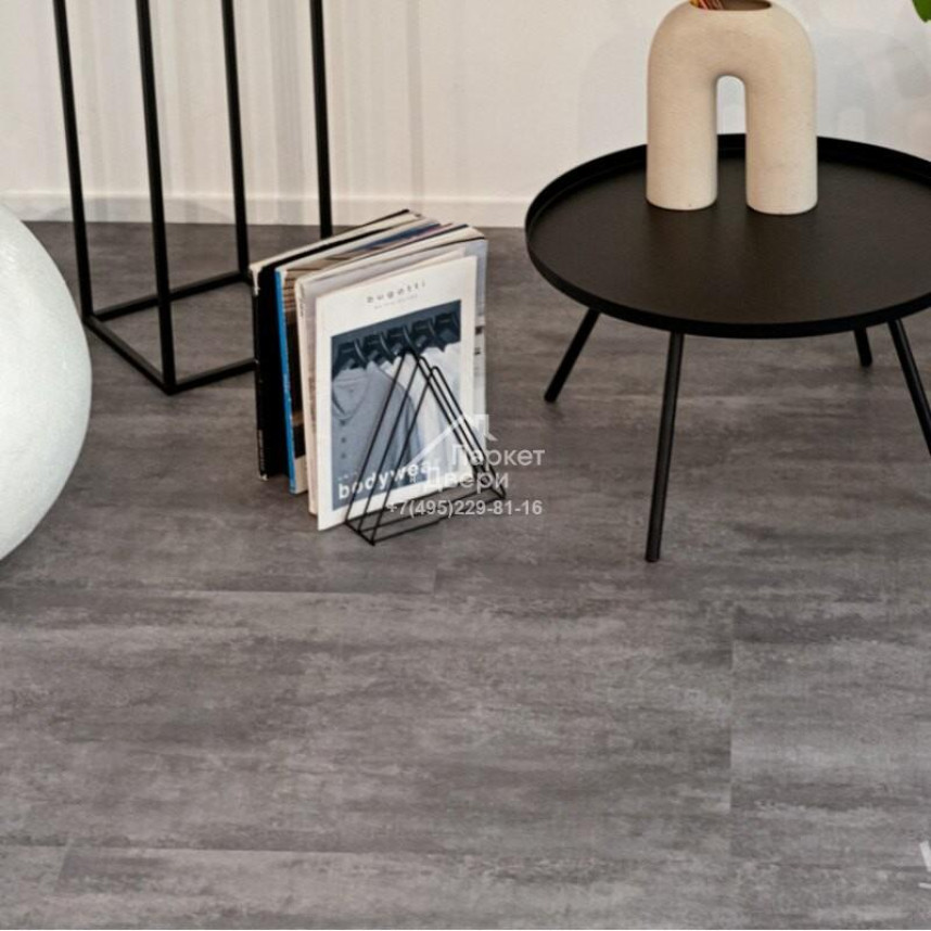 Виниловый пол VINILAM CERAMO VINILAM Stone Цемент Серый 71616 940х470х6-1