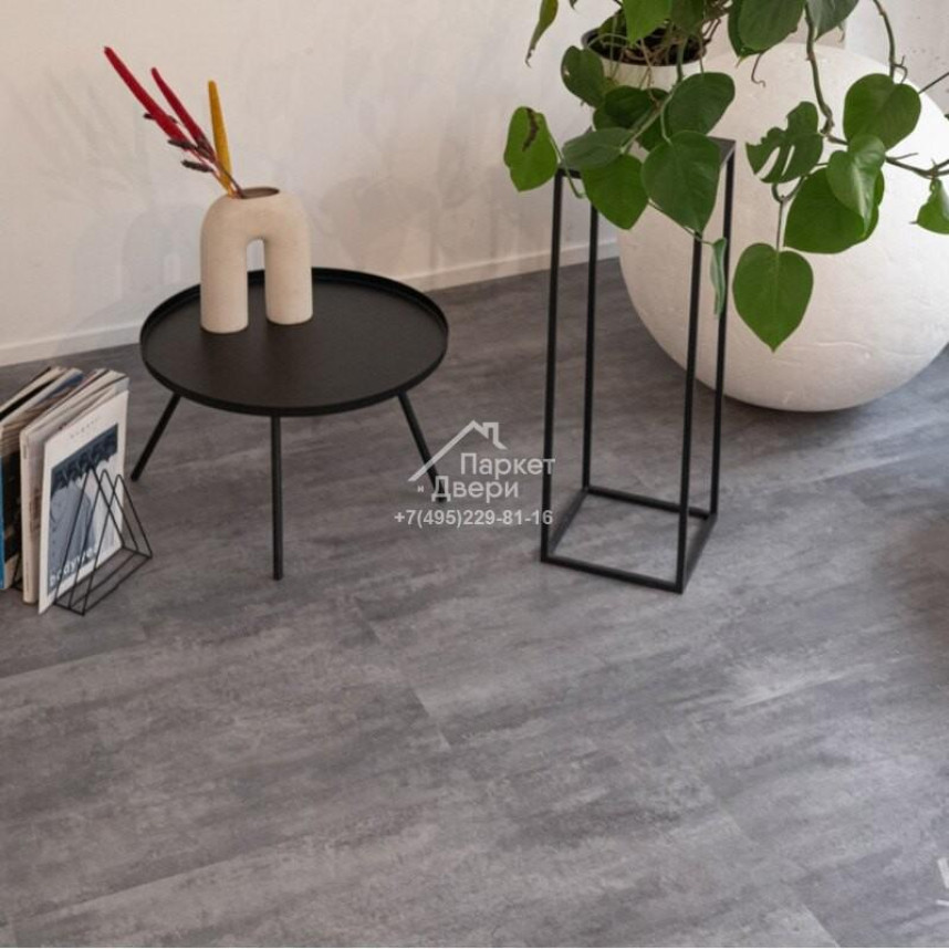 Виниловый пол VINILAM CERAMO VINILAM Stone Цемент Серый 71616 940х470х6-5