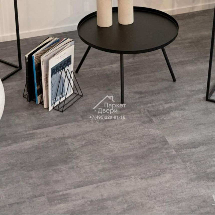 Виниловый пол VINILAM CERAMO VINILAM Stone Цемент Серый 71616 940х470х6-6