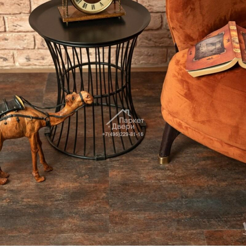 Виниловый пол VINILAM CERAMO VINILAM Stone Керамическая Сталь 71617 940х470х6-2