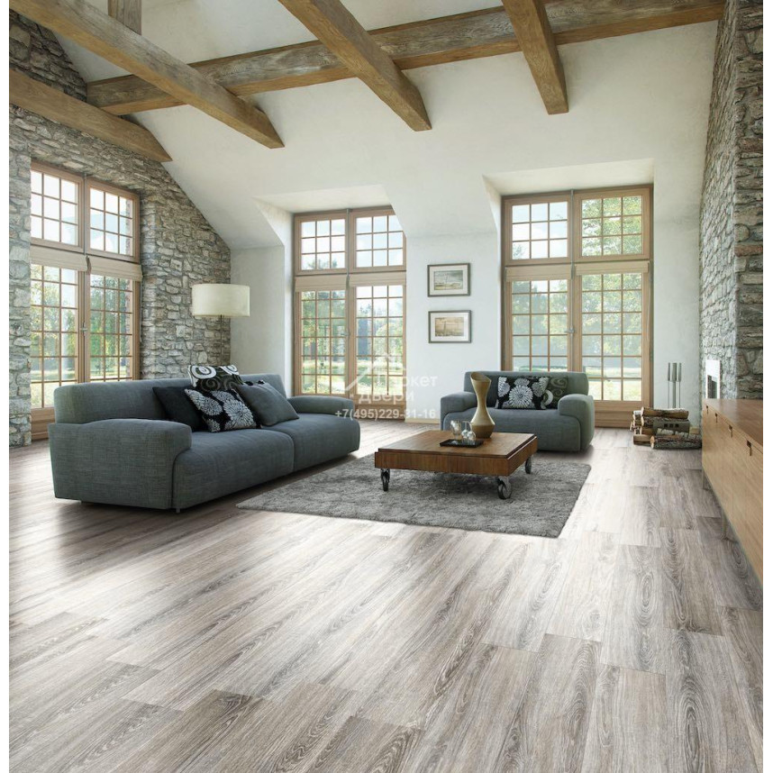 Виниловый пол Westerhof SPC SPARK Ash (1002-32) 1220х183х4-1