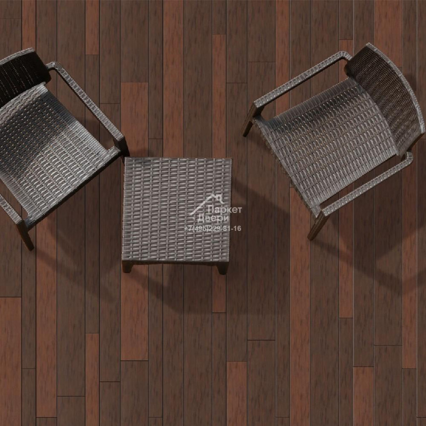 Террасная доска Woodvex Select Colorite WIDE Палисандр 200х22 (3м. и 4м.)-1