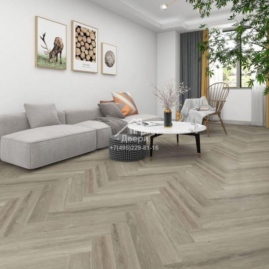 Виниловый пол HOI Flooring Shanghai Дуб Улун 60166SH 610х110х5-1