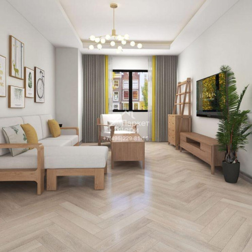 SPC-ламинат HOI Flooring Shanghai Фарфор 3033008SH 610х110х5