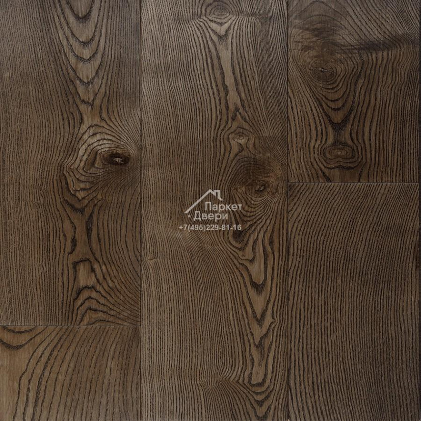 Инженерная доска Kraft Parkett Medium 2-х слойная доска Ясень Рустик Арт.202 400-1500x130x15мм-1