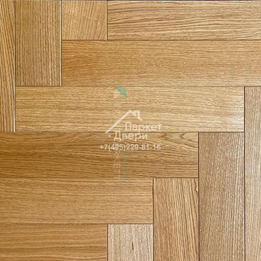 Инженерная доска Kraft Parkett Medium Английская елка Дуб Селект Арт.907 500/600/700х100/120х15мм-1