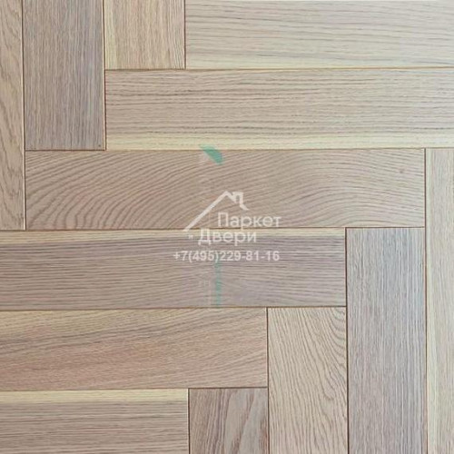 Инженерная доска Kraft Parkett Medium Английская елка Дуб Натур Арт.908 500/600/700х100/120х13,5мм