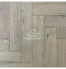 Инженерная доска Kraft Parkett Medium Английская елка Дуб Рустик Арт.910 500/600/700х100/120х13,5мм