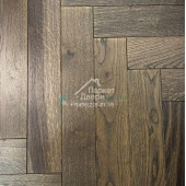 Инженерная доска Kraft Parkett Medium Английская елка Дуб Рустик Арт.911 500/600/700х100/120х13,5мм