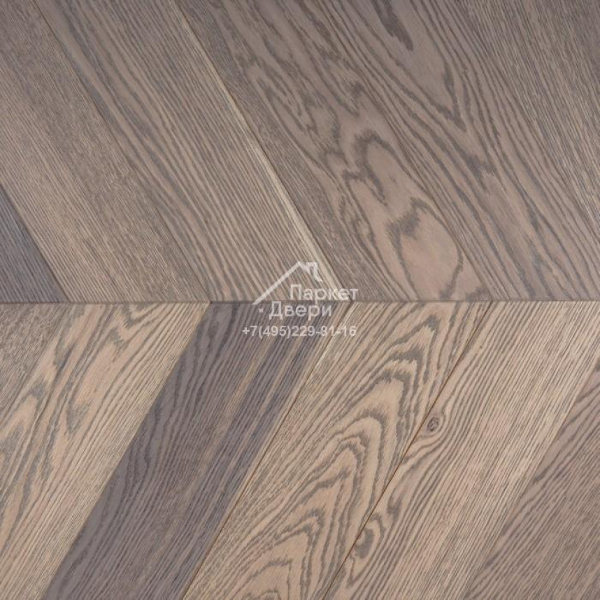 Инженерная доска Kraft Parkett Premium Французская елка Дуб Рустик Арт.406 500х100х15мм-1