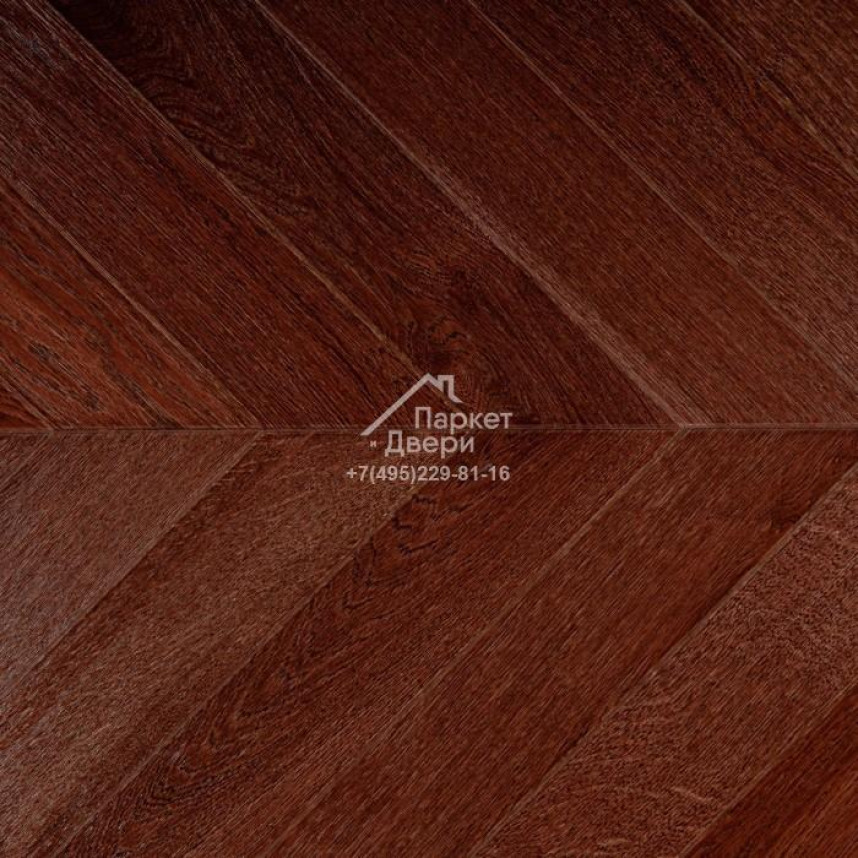 Инженерная доска Kraft Parkett Premium Французская елка Дуб Натур Арт.408 480х120х15мм-1