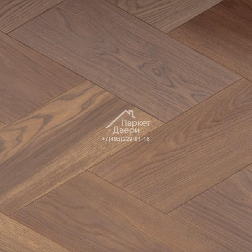 Инженерная доска Kraft Parkett Итальянская елка Дуб Рустик Арт.409 344х150х15мм-1