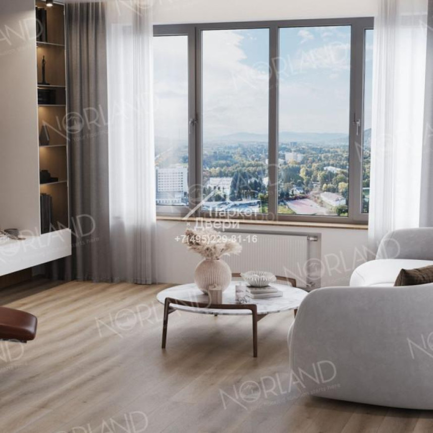 Виниловый пол Norland Sigrid LVT Tora 1003-16 1219,2×184,15×2мм-1