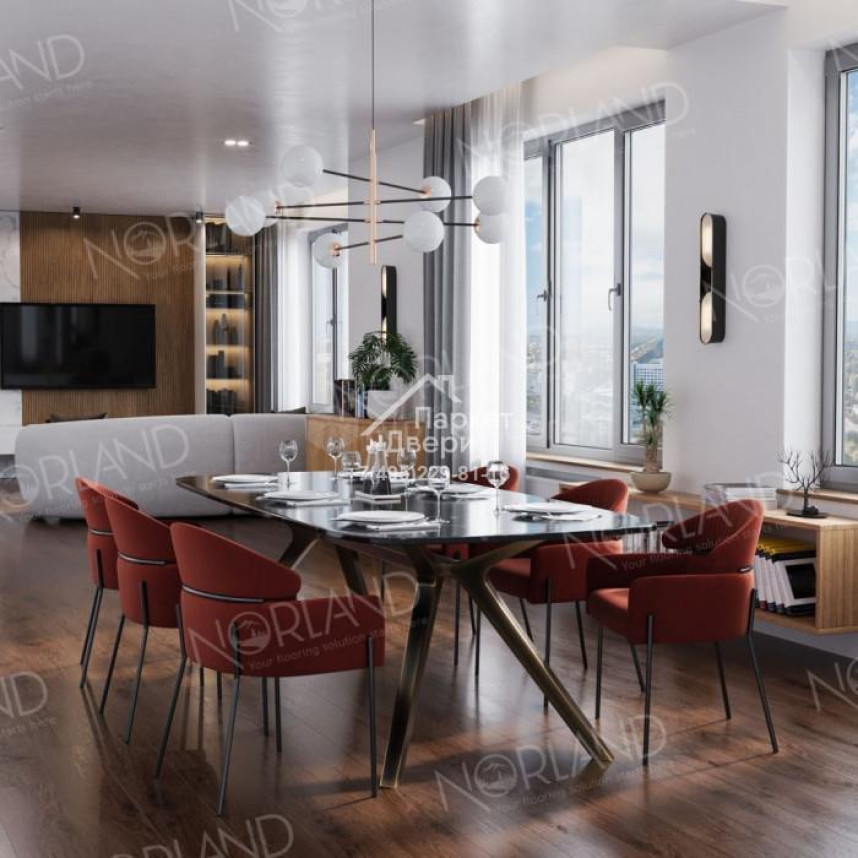 Виниловый пол Norland Sigrid LVT Astrit 1003-18 1219,2×184,15×2мм-3