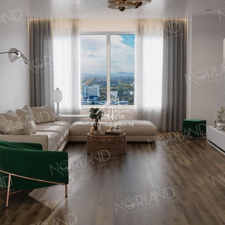 Виниловый пол Norland Sigrid LVT Kveld 1003-22 1219,2×184,15×2мм-3