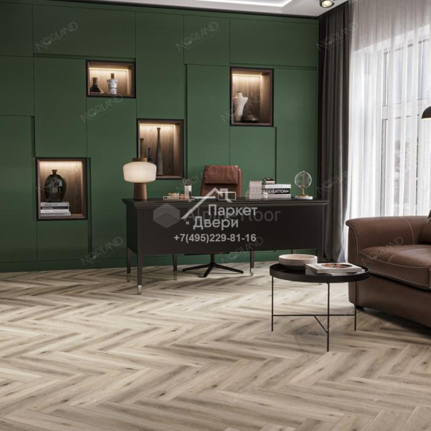 Виниловый пол Norland Lagom Parquet LVT Stor 1034-02 590х118×2мм-2