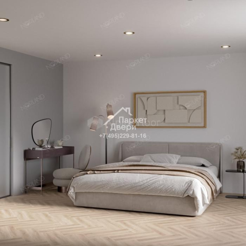 Виниловый пол Norland Lagom Parquet LVT Raffinert 1034-04 590х118×2мм-3