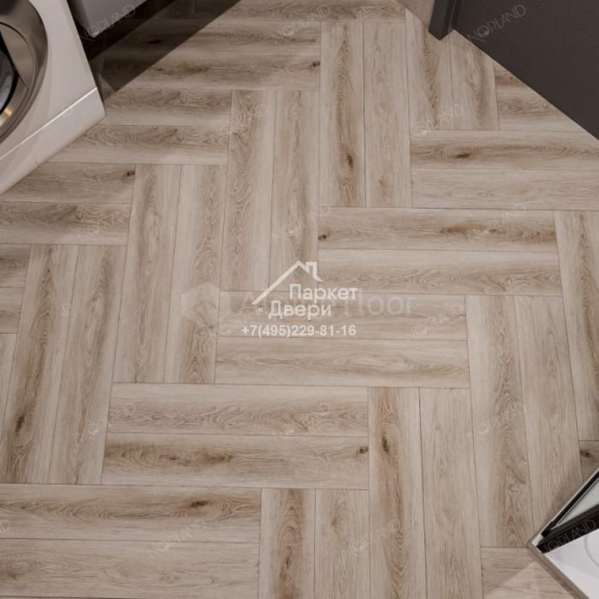 Виниловый пол Norland Lagom Parquet LVT Bratt 1034-05 590х118×2мм-1