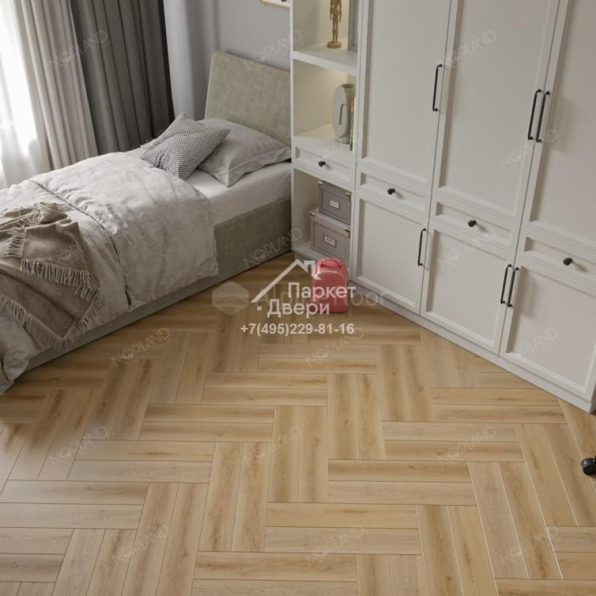 Виниловый пол Norland Lagom Parquet LVT Varig 1034-07 590х118×2мм-2