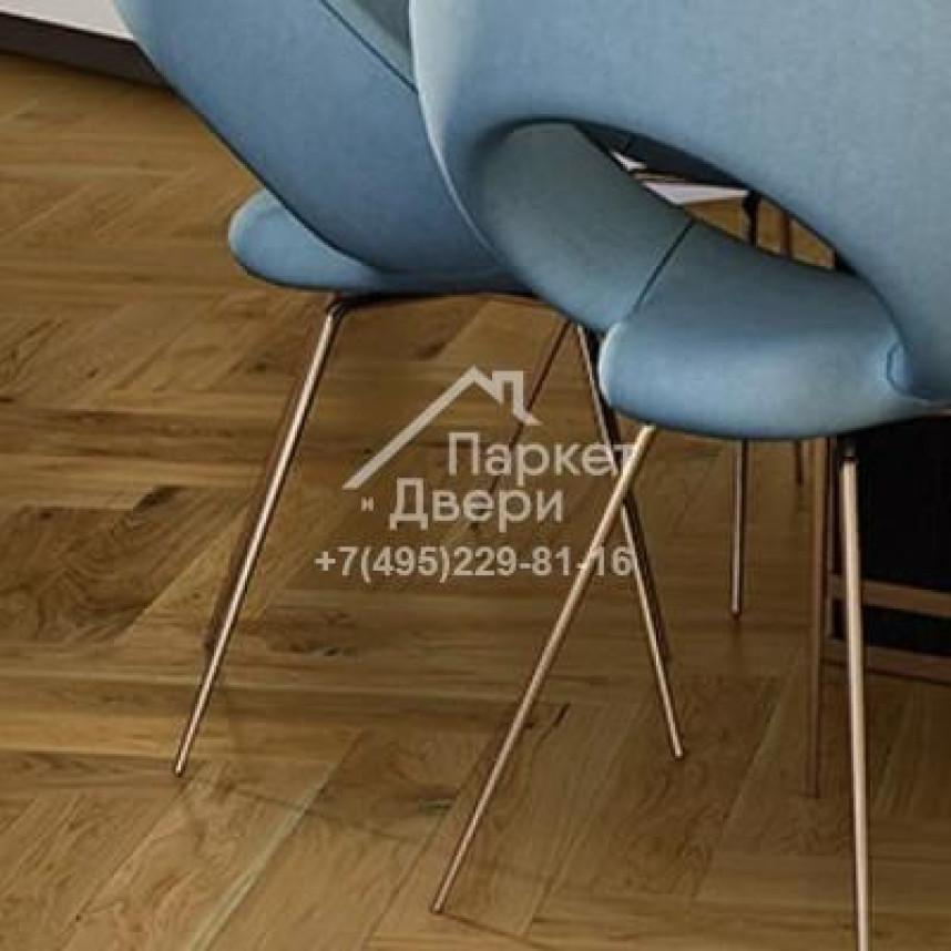 Паркет елка Barlinek Classico line Дуб MAINLAND Классическая елка 725x130x14-1