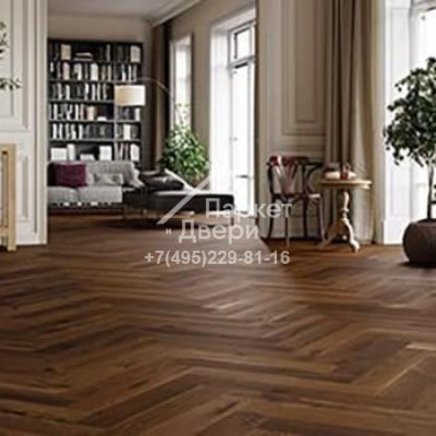 Паркет елка Barlinek Classico line Дуб TRAPANI Классическая елка 725x130x14-1