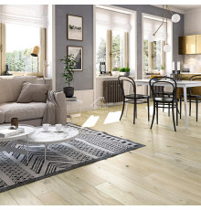 Паркетная доска Barlinek Medio Дуб MONT BLANC 2200x155x14