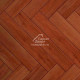 Паркет Wood Bee английская ёлка Herringbone Сапели / Sapele, 600x92x12