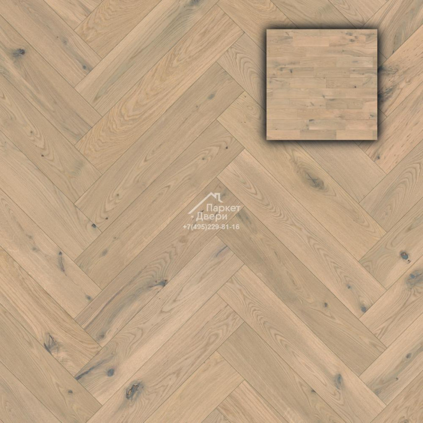 Паркет-елка Stöckl Hard Modern Дуб Стиль Кальцит НМ 774x129x11мм