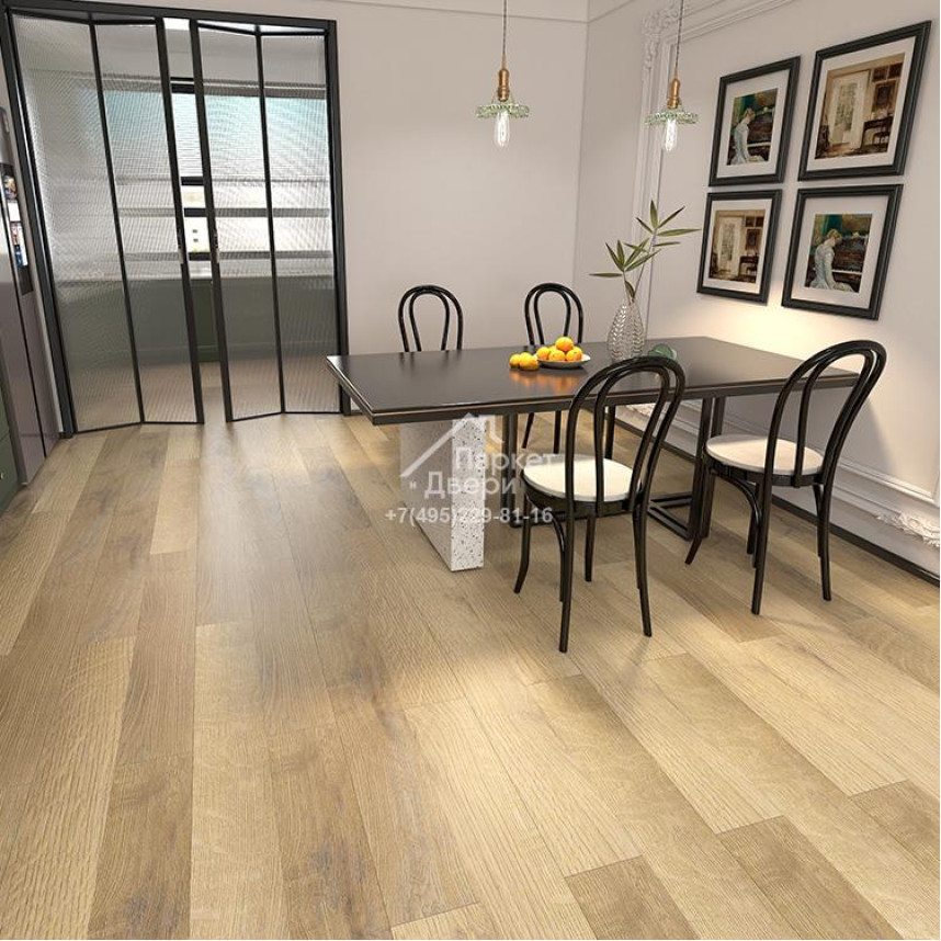 Виниловый пол SPC Icon Floor Ultramarine Дуб Васко UM-32 1220х184х3,5 мм