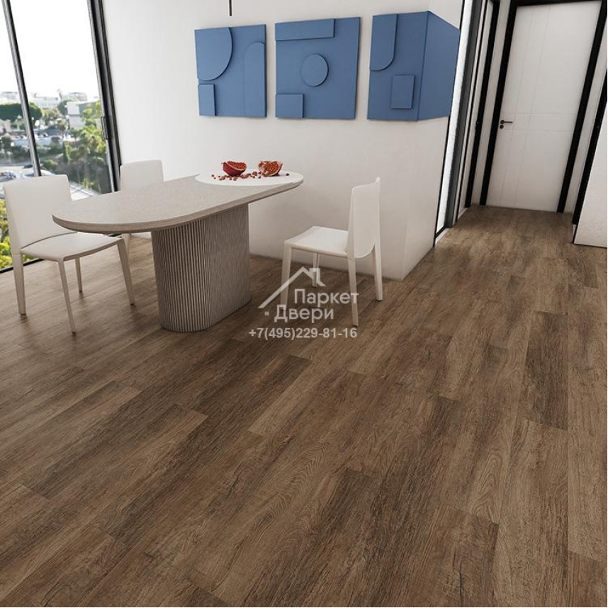 Виниловый пол SPC Icon Floor Ultramarine Дуб Френсис UM-38 1220х184х3,5 мм-1