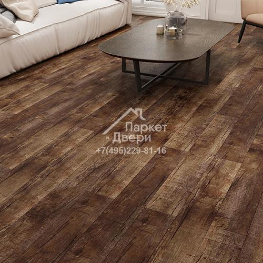 Виниловый пол SPC Icon Floor Black  Дуб Джанни / Oak Gianni BL-21 1220х151х4 мм-1