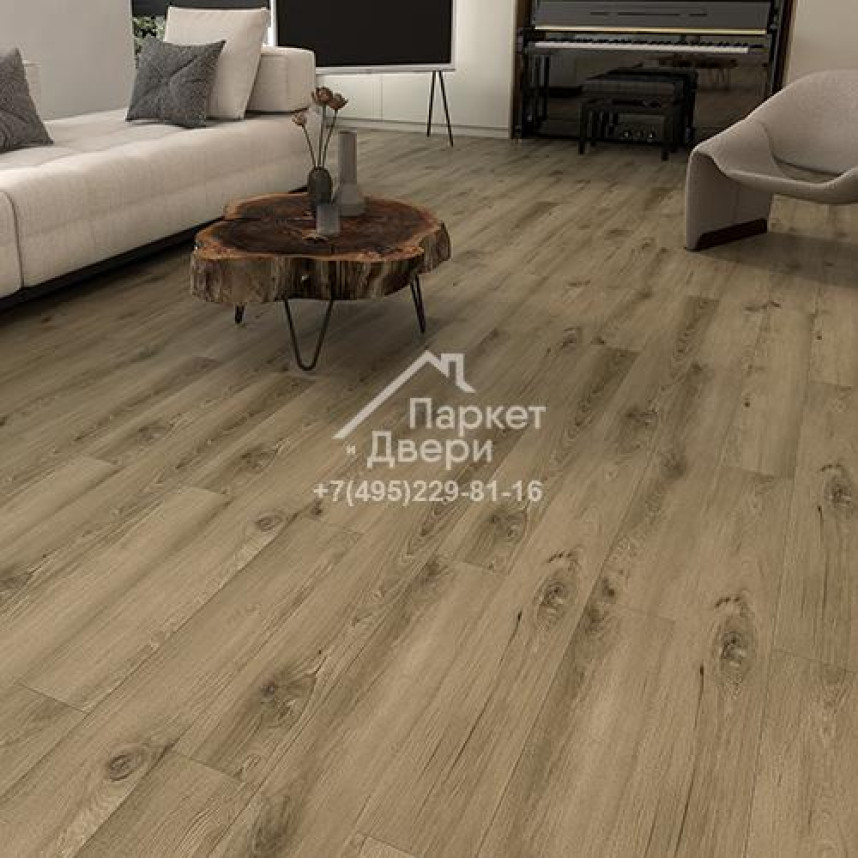 Виниловый пол SPC Icon Floor Black Дуб Кельвин / Oak Calvin BL-28 1220х151х4 мм-2