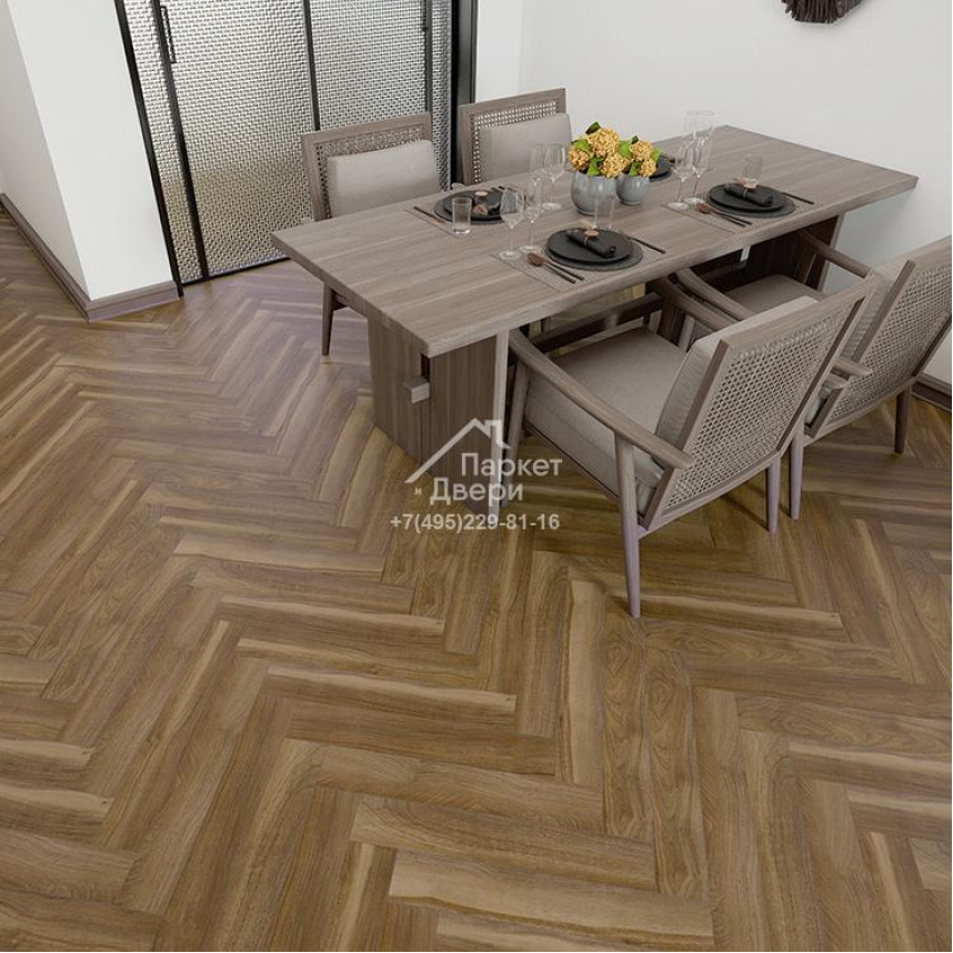 Ламинат Icon Floor Orange Орех Американский / Walnut Аmerican ear OR-106 600х100х8мм-2