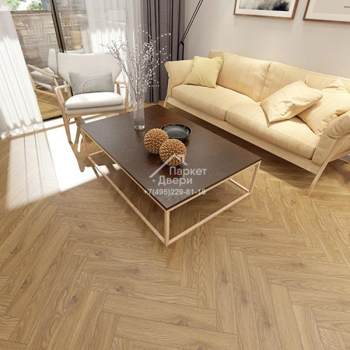 Ламинат Icon Floor Orange Дуб Амбер / Oak Amber ear OR-107 600х100х8мм