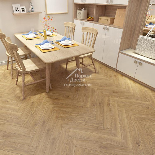 Ламинат Icon Floor Orange Дуб Амбер / Oak Amber ear OR-107 600х100х8мм