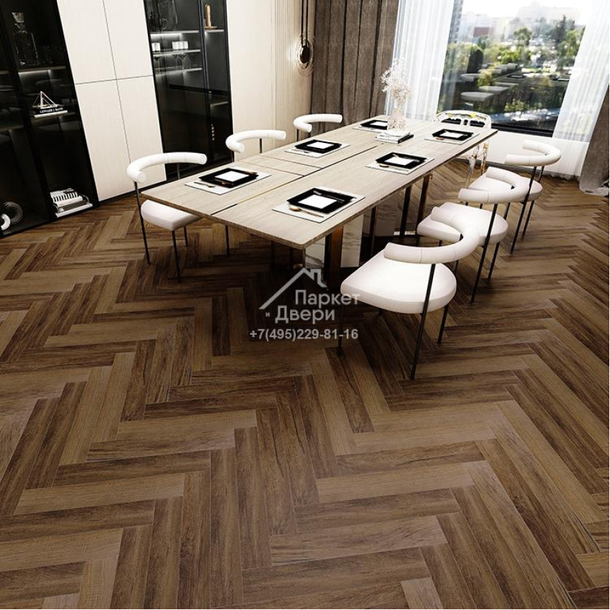 Ламинат Icon Floor Orange Дуб Мокко / Oak Mocco ear OR-108 600х100х8мм-1