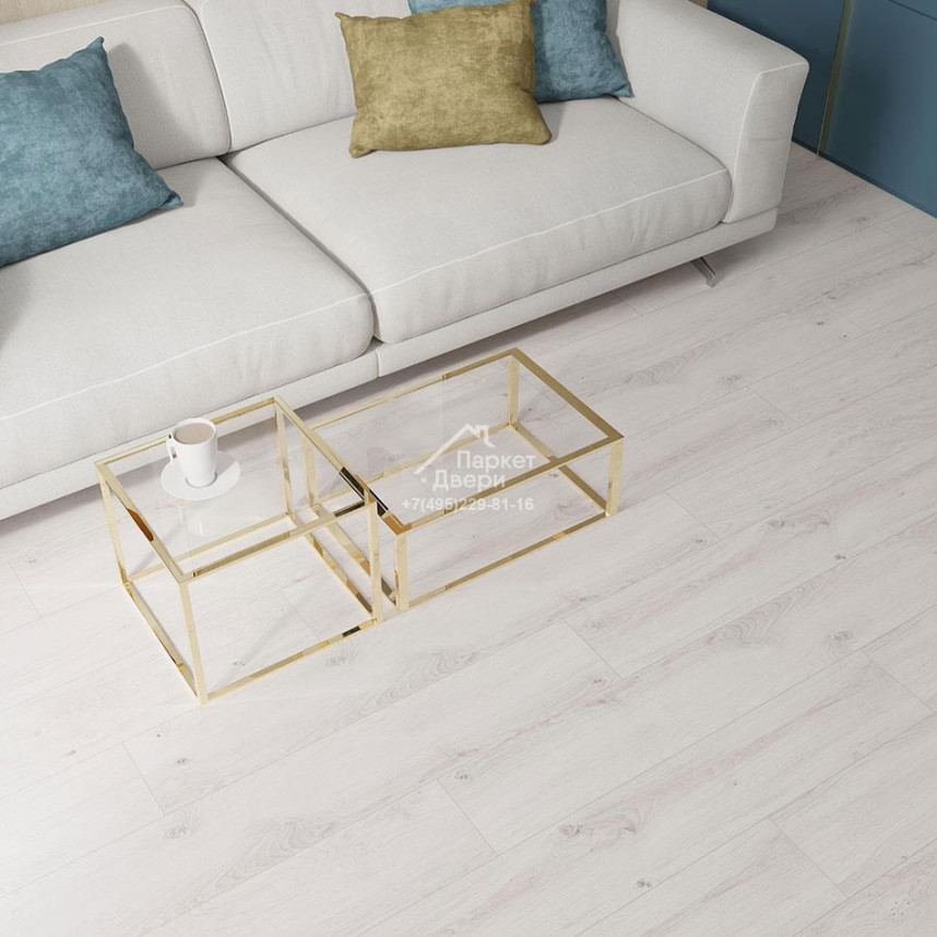 Ламинат Egger Pro Classic 12/33 4V EPL212 Дуб Вуд-фьорд белый 1292x193x12-1