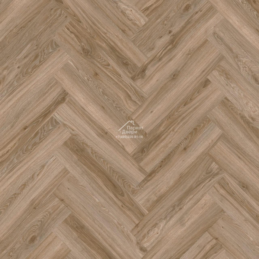 Виниловый ламинат Moduleo Roots Herringbone 22229 Blackjack Oak 632x158x2,5