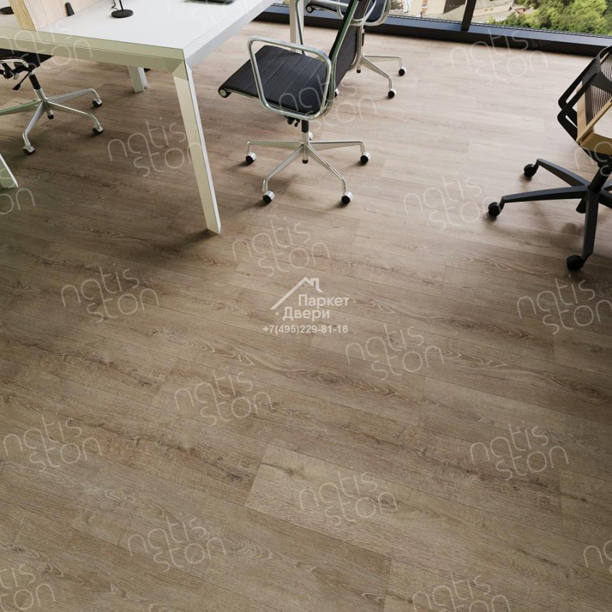 Виниловый пол SPC NatisSton Essential Vann 5002-08 1220х183х4-3